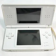 【送料無料】Nintendo/任天堂/DS Lite本体/DSライト本体/ホワイト/充電器なし/動作未確認/中古品/ジャンク品扱い