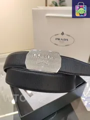 【今日特価】Prada メンズオートロックベルト-1