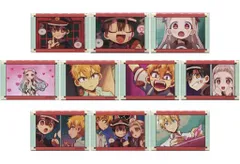 TVアニメ「地縛少年花子くん」スクエアカンバッジ 全10種セット webpon×くじメイトD賞景品