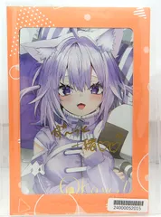 ホロライブ 猫又おかゆ 複製サイン＆コメント入りL判ブロマイド　特典 ホロライブ 猫又おかゆ 箔押し 複製サイン入り ポストカード 新