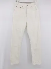 ◇ Levi's リーバイス 501 スキニー ジーンズ デニム パンツ サイズW24 L26 オフホワイト系 レディース P  【1305240023154】