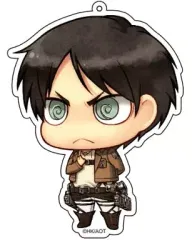 【中古】キーホルダー・マスコット(キャラクター) エレン(敬礼ver.) デカキーホルダー 「進撃の巨人」