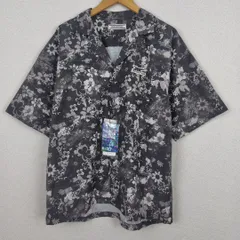 【期間限定価格】新品 オニツカタイガー 花柄 アロハシャツ M 期間限定価格】新品 オニツカタイガー 花柄 アロハシャツ M