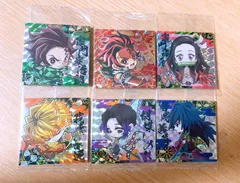 鬼滅の刃 ディフォルメシール ウエハース 其ﾉ一 セット①