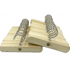 木製ペット用ミニハンガー 一型Ｍサイズ 20本セット ハンドメイド