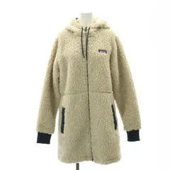 パタゴニア Patagonia ダスティメサパーカコート アウター ロング フード ジップアップ S ライトベージュ 紺 ネイビー /DO ■OSのサムネイル