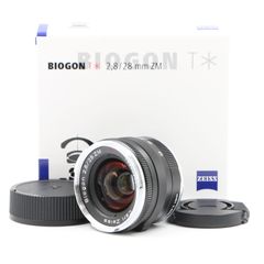 【ほぼ新品】Carl Zeiss カールツァイス Biogon T* 28mm F2.8 ZM ライカ用