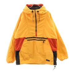 L.L.Bean (エルエルビーン) 90S Thinsulate 中綿 チロリアンテープ フーデッド アノラックパーカー イエロー/レッド/ブラック 0T453