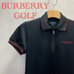 BURBERRY GOLF バーバリー ゴルフ ポロワンピース BGV77-282-09 ポロシャツ ワンピース 半袖ワンピース  L ブラック レディース 日本製 三陽商会