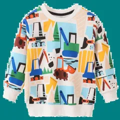 【人気商品】トレーナー キッズ トレーナー ボーイズ クルーネック 長袖 スウェット トップス 裏毛 子供服 綿 100～140cm 薄手 丸首 春秋 ベビー服 恐竜総柄 通園 通学 男の子 110cm 120cm [MARBEINE] 130cm