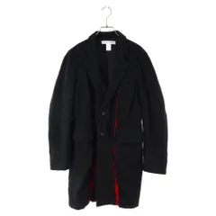COMME des GARCONS SHIRT (コムデギャルソンシャツ) Chester Wool Coat チェスターウールコート ブラック FJ-C002のサムネイル