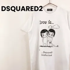 DSQUARED2　ディースクエアード　半袖Tシャツ　カットソー　プリント