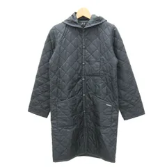 ラベンハム キルティングコート フーディ アウター レディース 38サイズ ブラック LAVENHAM 【中古】のサムネイル