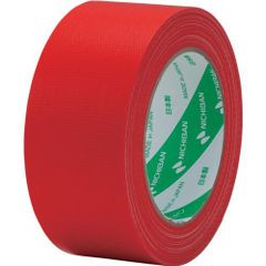 （まとめ買い）ニチバン 布粘着テープ 50mm×25m 赤色 121N1-50 【5個セット】