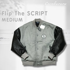 Flip The SCRIPT　フリップザスクリプトスタジャン　バーシティジャケット　サイズMEDIUM　送料無料　即日発送　ショップをフォローでお得なクーポン発行してます！