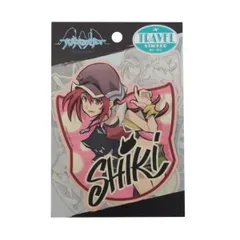 【メール便】すばらしきこのせかい The Animation キャラクター トラベル ステッカー ビッグ シール シキ グッズ プレゼント 男の子