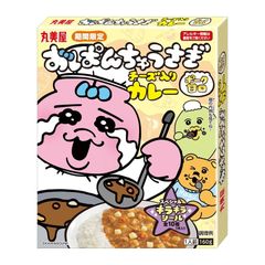 【おまけ付き♪】おぱんちゅうさぎ ふりかけ×1＋チーズ入りカレー＜甘口＞160g　×20個
