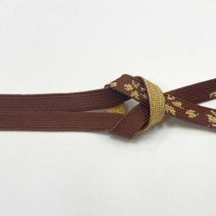 新品　帯締め　帯〆　小紋 紬 訪問着 振袖 普段着用 礼装用　正絹　絹100％ 和装小物 ピンク色 1330