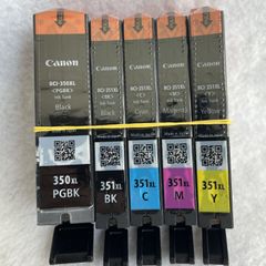 キヤノンCanonBCI-351XL+350XL/5MP5個セット新品純正インク