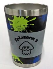 [Used] Mug/Teacup - Squid Vacuum Insulated Tumbler from "Splatoon 3" - Includes bonus item from Splatoon 3 Tumbler Book (Squid ver.) - Limited edition available at Seven-Eleven and Seven Net Shopping.