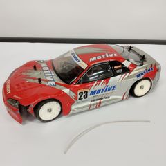 タミヤ 1/10 メルセデス・ベンツ CLK-GTR ボディ 弾痕カスタム品