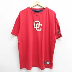 XL/古着 ナイキ NIKE 半袖 ビンテージ Tシャツ メンズ 00s ワンポイントロゴ MLB ワシントンナショナルズ 刺繍 大きいサイズ コットン クル