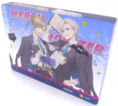 【中古】アクリルスタンド・アクリルパネル 葛葉＆叶 店長ver. アクリルブロック 「バーチャルYouTuber にじさんじ ChroNoiR×三月獸」 中国限定