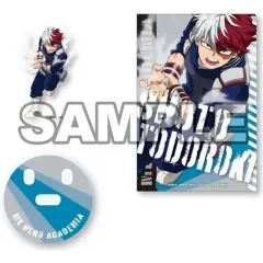 【中古】アクリルスタンド・アクリルパネル 轟焦凍 背景ポストカード付アクリルスタンド 「僕のヒーローアカデミア」