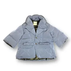 定価109795円 FUMITO GANRYU TLAPAZE LAPEL DOWN JACKET ラペルダウンジャケット フミトガンリュウ  FU2-JA-06  ブルー 2　68194A2