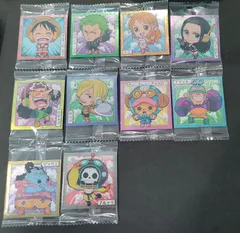 10枚セット　ワンピース　log.8　ウエハース　シール