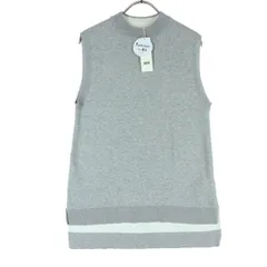 未使用 LOWRYS FARM ローリーズファーム ノースリーブ ニットベスト M グレー レディース 古着