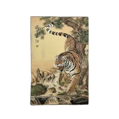 超美品！値下げ交渉あり。金箔を押した虎アクリル画絵画