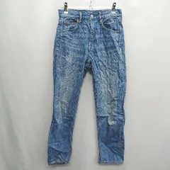 ◇ green label relaxing グリーンレーベル リラクシング GLR DENIM デニムパンツ サイズ34 ライトブルー レディース E  【1408060069118】