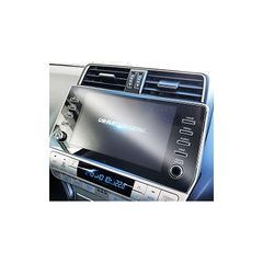 ruiya PET製フィルム 新型 トヨタ プラド 150系後期 専用 ナビ 保護フィルム 9インチ メーカーオプションナビ ディスプレイ フィルム プラド150後期 9インチナビフィルム 汚れ防止 4H 貼付簡単 2枚入り カスタム パーツ 1