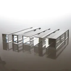 バカラ ナイフレスト ● 箸置き 5個 セット カトラリー 8cm 少し訳あり クリア クリスタル 透明 シンプル 無地 Knife Rest