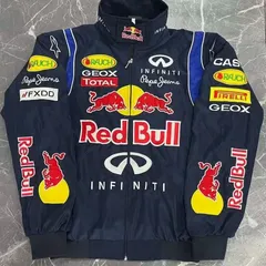 RedBull F1 レーシングスーツ・オートバイライディングスーツ・レッドブルレーシングスーツ  ングスリーブジャケット 刺繍 中綿  男女兼用 M-XXL