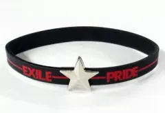 【中古】アクセサリー(非金属)(男性) EXILE ゴムブレス(ブラック) 「EXILE LIVE TOUR 2013 “EXILE PRIDE”」