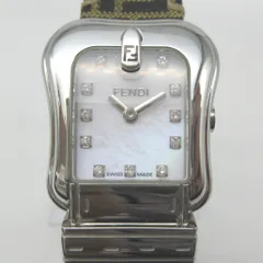 FENDI】ラウンド型 320L 美品 電池交換済 (WH4080)