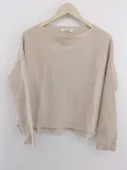 ◇ La TOTALITE ラ トータリテ 長袖 ニット セーター ピンクベージュ レディース P  【1301130001103】のサムネイル
