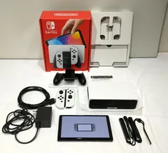 【高松36-0016】任天堂Switch　有機EL　ホワイト★動作確認済★【中古/60】