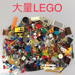 中古 LEGO レゴ   ミニフィグ用　武器　装飾品　小物　大量　まとめ売り CT-500 ※旗　盾　手錠　刀　銃　クリアパーツ　武器　コップ　他 465