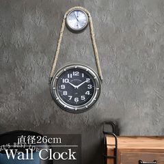 新品 クロック 時計 25 GRAY インダストリアル 男前インテリア 小物 楽天市場】インダストリアル的 アンティークデザインの壁掛け