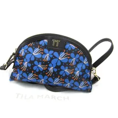 ティラマーチ ショルダーバッグ ミニバッグ 斜め掛け 鞄 カバン ブランド レディース ブルー TILA MARCH 【中古】のサムネイル