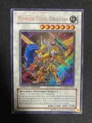 遊戯王　パワーツールドラゴン　英語　ホロ　ゴーストレア　psa9  1st　J1 遊戯王 パワーツールドラゴン 英語 ホロ ゴーストレア psa9 1st