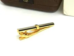 ■美品■ GIVENCHY ジバンシィ ネクタイピン タイクリップ アクセサリー 紳士 メンズ ゴールド系×シルバー系 DK2875のサムネイル