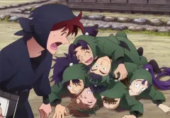 【中古】キャラカード 土井先生と六年生の段 描きおろし脚本付きイラストカード 「劇場版 忍たま乱太郎 ドクタケ忍者隊最強の軍師」 4週目入場者プレゼント