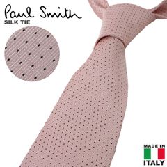 訳有 Paul Smith ポールスミス シルク100%ネクタイ 正規品　絹100% イタリア製  紳士用 転職祝い 高級生地 ハイブランド　ネクタイ 父の日 卒業式 入学式 入社式 メンズビジネス用 フォーマル クリスマス プレゼント