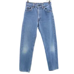 Levi's リーバイス 80s USA製 オレンジタブ 40505-0916 ヴィンテージ デニムパンツ w28 ウォッシュブルー ジーンズ レディース 古着