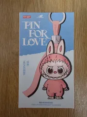 ポップマート ラブブ ザ モンスターズ マイ ハート シークレットコード シリーズ バイナル プラッシュ ペンダント