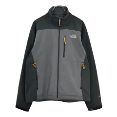 THE NORTH FACE ノースフェイス APEX ソフトシェルジャケット アウトドア グレー(メンズ M)中古 古着 V4620